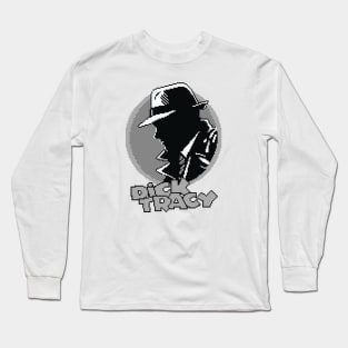 Dick Tracy Silhouette Long Sleeve T-Shirt